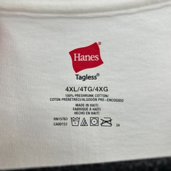 NWT BIG DOGS Vintage 2000 White Fishing Beer Graphic Print T-Shirt Size 4XL - Picture 6 of 7